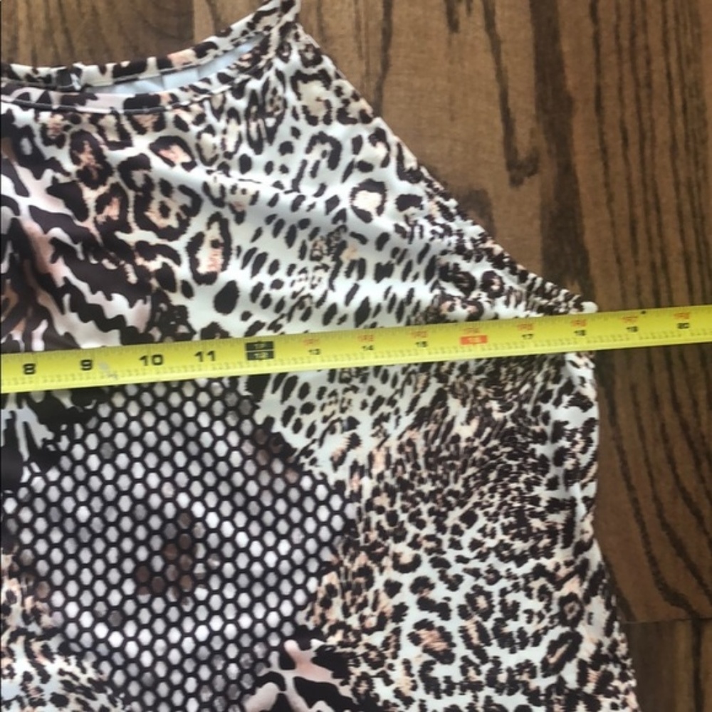 Leopard Print Maxi Dress - Brown - Picture 3 of 6